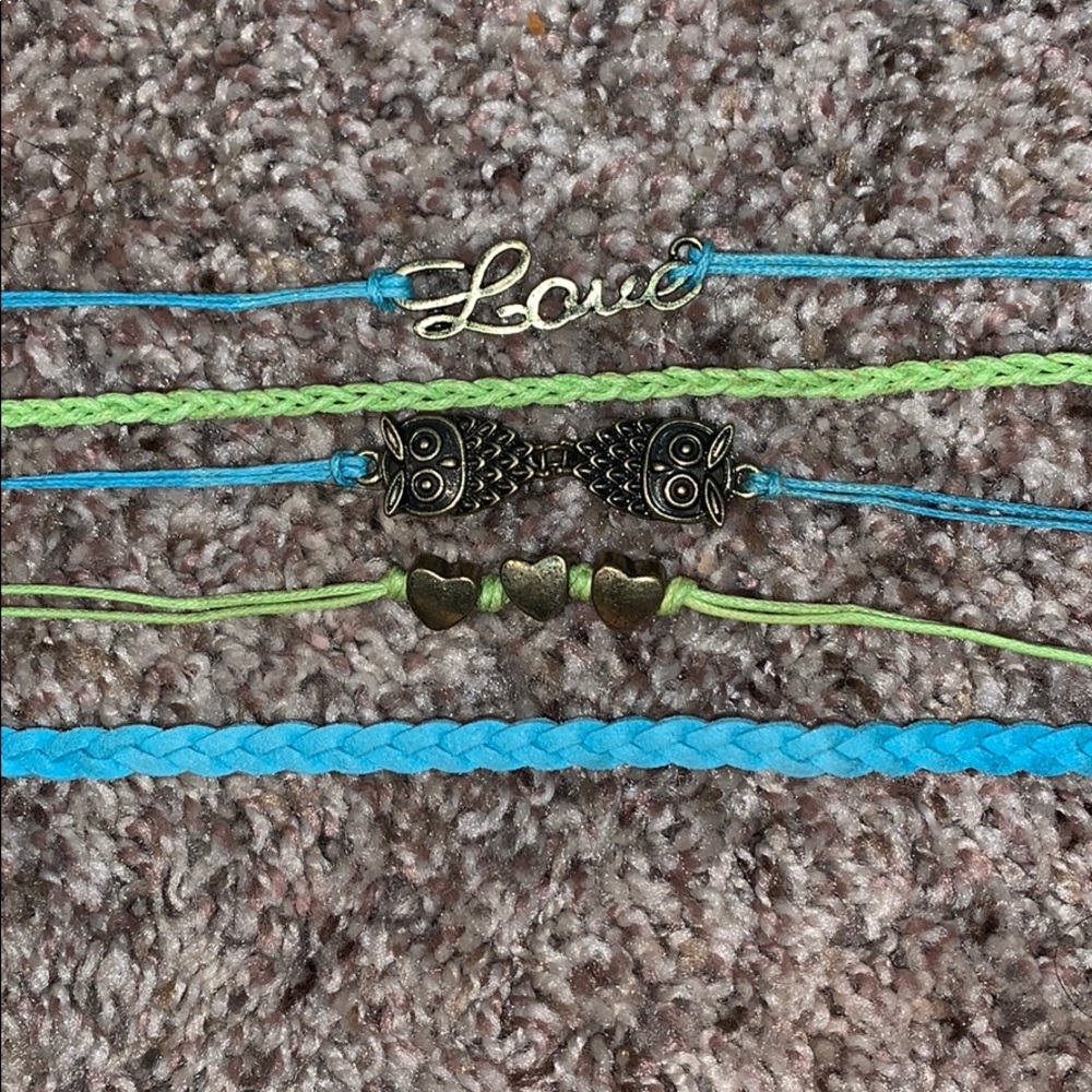 Five beautiful bracelets